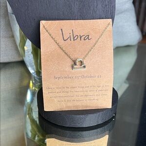 Libra Zodiac Necklace